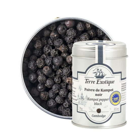 Poivre noir de Kampot IGP 70g