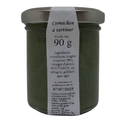 Cornichon de l'Aveyron à Tartiner 90g