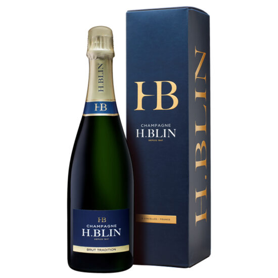 H Blin Brut Millesime Coffret 75cL